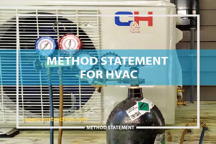 Method Statement Of HVAC Duct & Accessories Installation